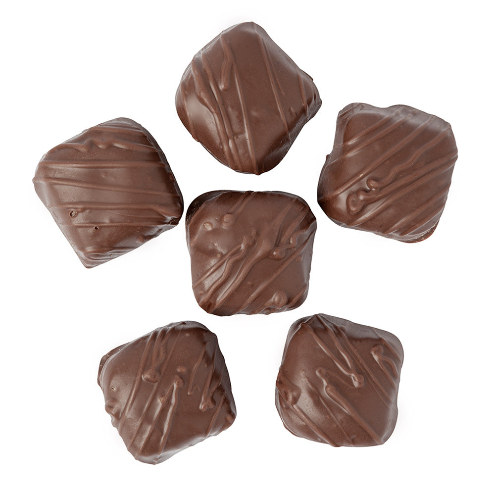 Chocolate M&M pretzel – Chocolate Works of Bellmore